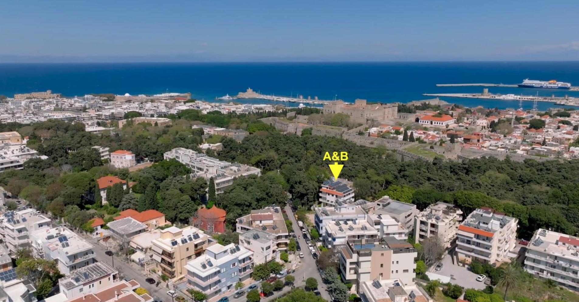 A&B Rhodes City Apartments Extérieur photo