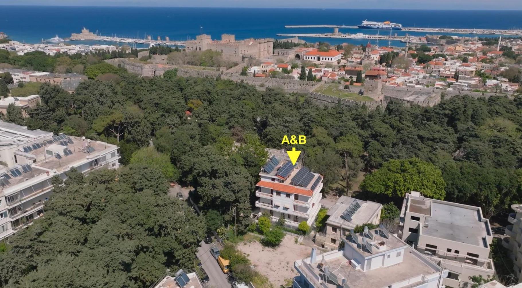 A&B Rhodes City Apartments Extérieur photo
